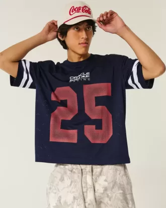 Boxy Crop Oracle Red Bull Racing Graphic Jersey