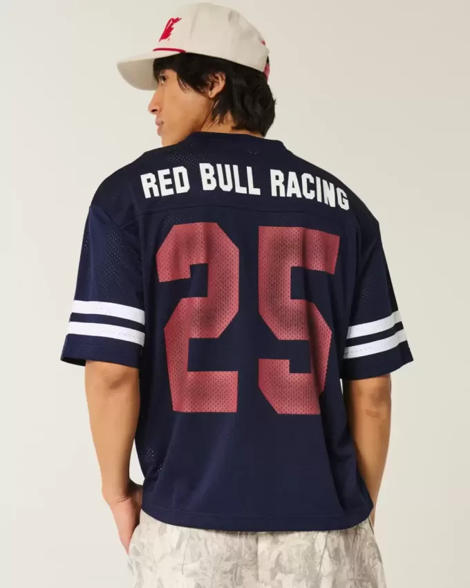 Boxy Crop Oracle Red Bull Racing Graphic Jersey