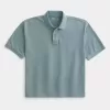 Boxy Crop Polo Boxy Crop Polo