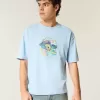 Boxy Crop SpongeBob SquarePants Graphic Tee Boxy Crop SpongeBob SquarePants Graphic Tee