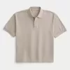 Boxy Crop Washed Polo Boxy Crop Washed Polo