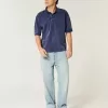 Boxy Crop Washed Polo Boxy Crop Washed Polo
