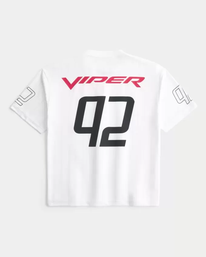 Boxy Dodge Viper Graphic Soccer Jersey Boxy Dodge Viper Graphic Soccer Jersey