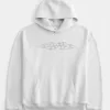 Boxy Flame Graphic Hoodie Boxy Flame Graphic Hoodie