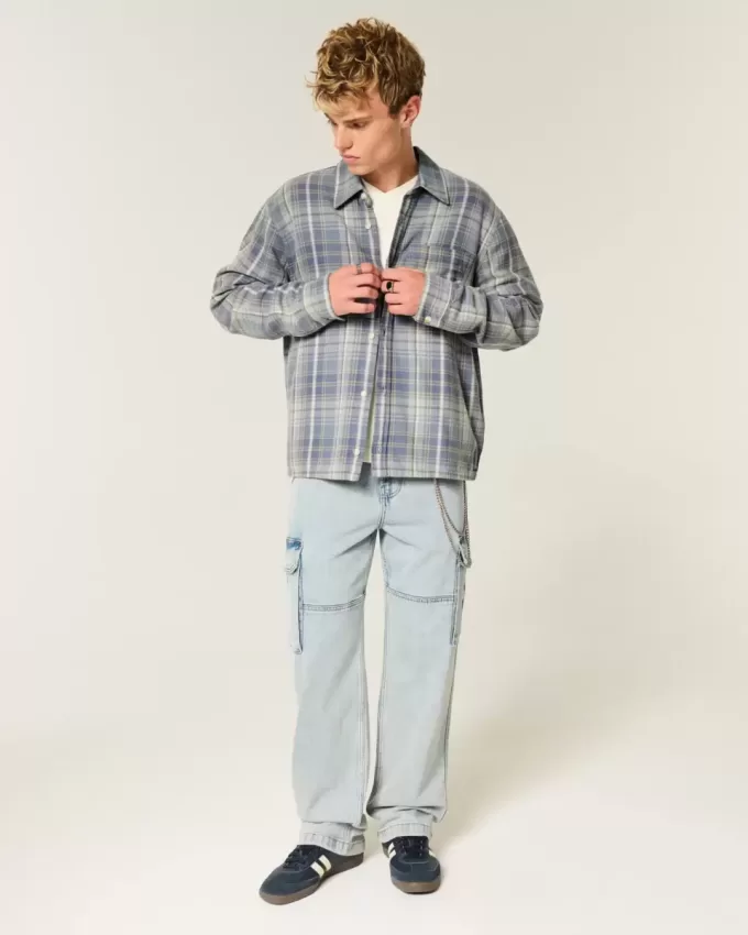 Boxy Flannel Shirt Boxy Flannel Shirt