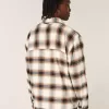 Boxy Flannel Shirt
