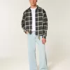 Boxy Flannel Shirt Boxy Flannel Shirt