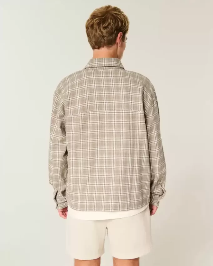 Boxy Flannel Shirt Boxy Flannel Shirt