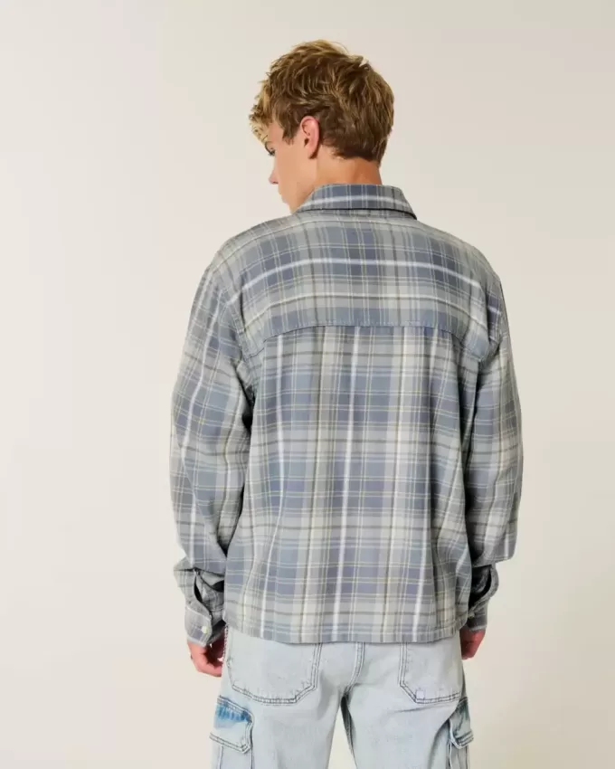 Boxy Flannel Shirt Boxy Flannel Shirt