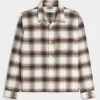 Boxy Flannel Shirt