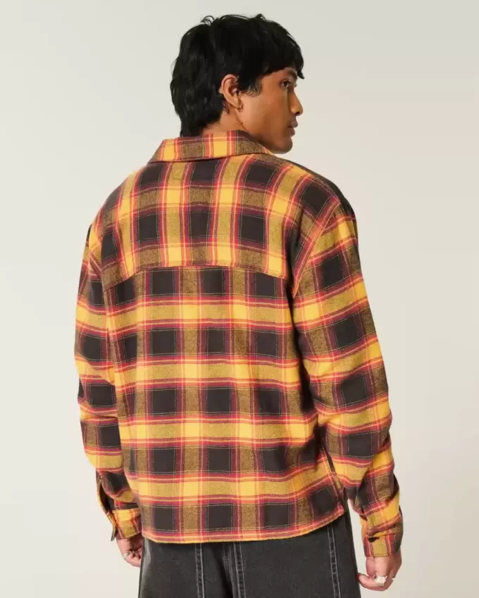 Boxy Flannel Shirt Boxy Flannel Shirt