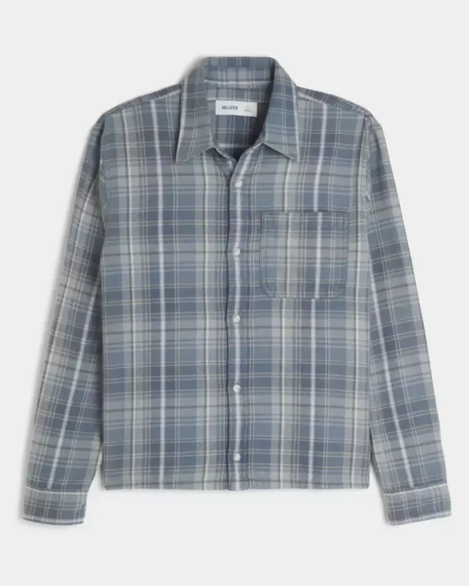 Boxy Flannel Shirt Boxy Flannel Shirt