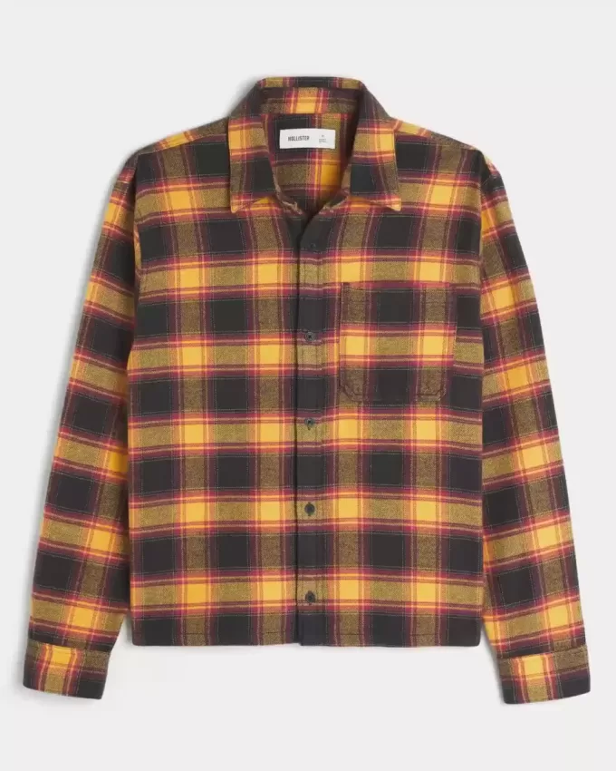 Boxy Flannel Shirt Boxy Flannel Shirt