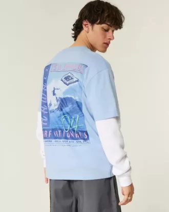 Boxy Hawaii Surf Graphic Tee Boxy Hawaii Surf Graphic Tee