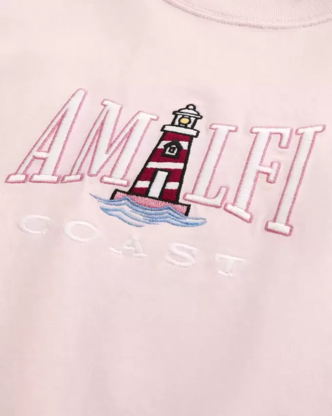 Boxy Heavyweight Amalfi Coast Graphic Tee