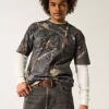 Boxy Heavyweight Camo Crew T-Shirt Boxy Heavyweight Camo Crew T-Shirt