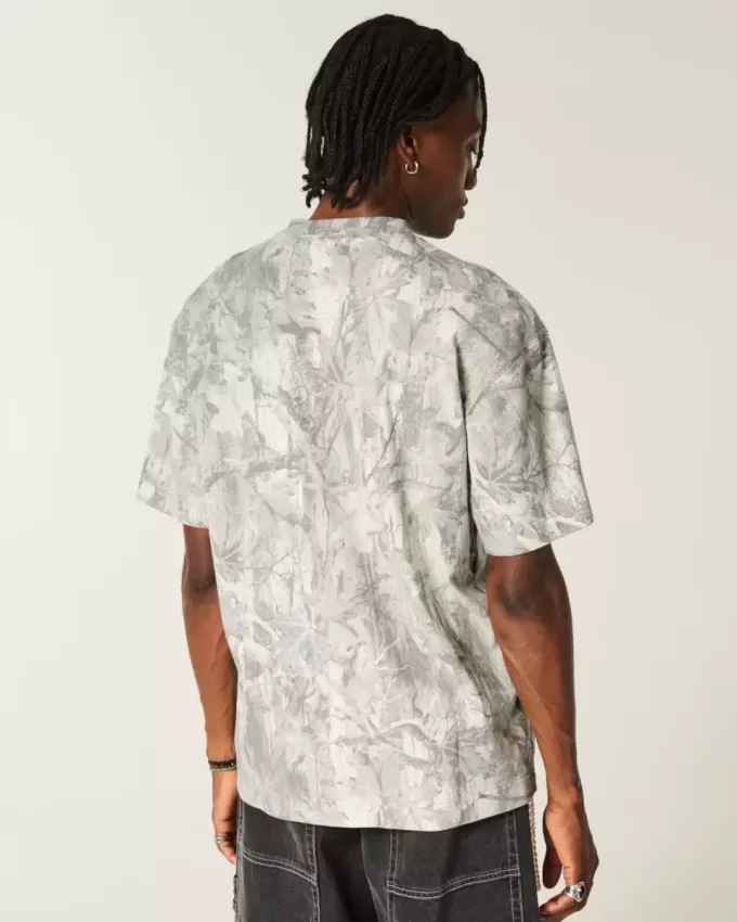 Boxy Heavyweight Camo Dodge Challenger SRT Graphic Tee Boxy Heavyweight Camo Dodge Challenger SRT Graphic Tee