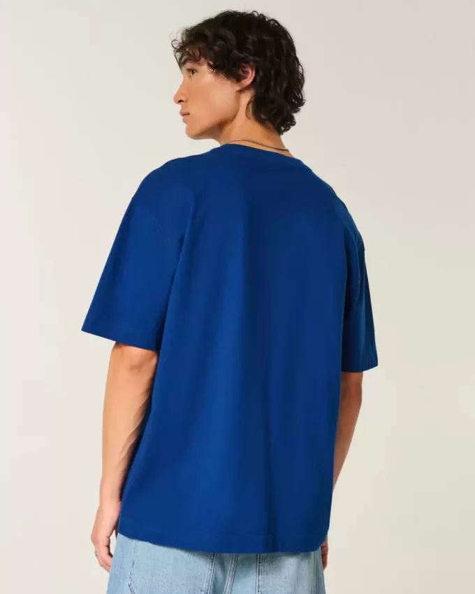 Boxy Heavyweight Cotton Crew T-Shirt Boxy Heavyweight Cotton Crew T-Shirt