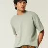 Boxy Heavyweight Crop Crew T-Shirt