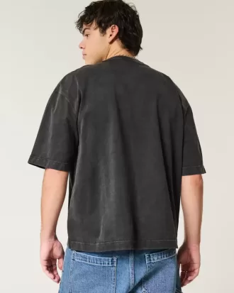 Boxy Heavyweight Crop Crew T-Shirt