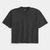 Boxy Heavyweight Crop Crew T-Shirt