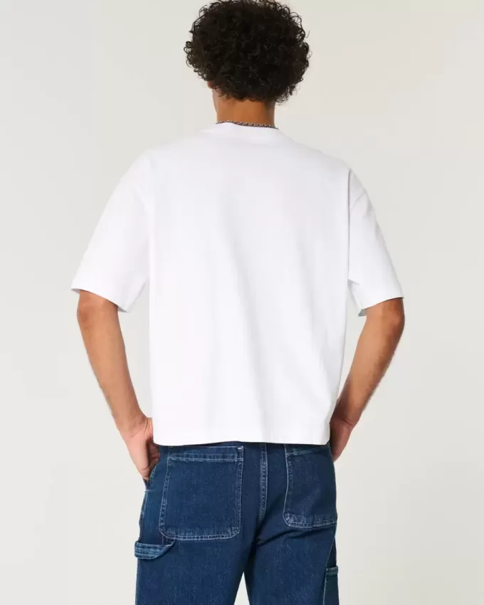 Boxy Heavyweight Crop Crew T-Shirt Boxy Heavyweight Crop Crew T-Shirt