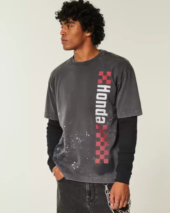 Boxy Heavyweight Honda Graphic Tee Boxy Heavyweight Honda Graphic Tee