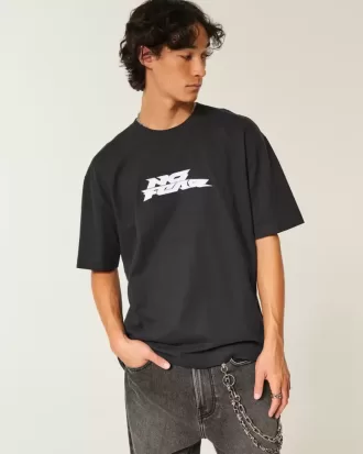 Boxy Heavyweight No Fear Graphic Tee