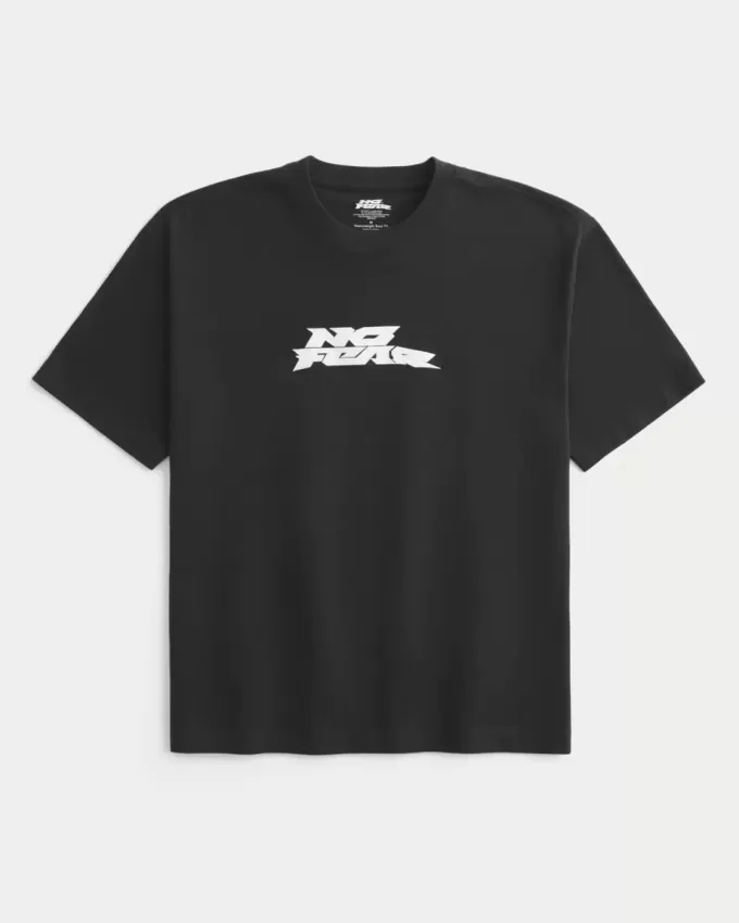 Boxy Heavyweight No Fear Graphic Tee Boxy Heavyweight No Fear Graphic Tee