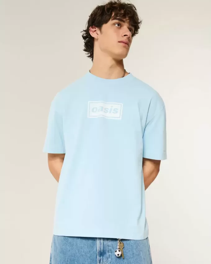 Boxy Heavyweight Oasis Graphic Tee
