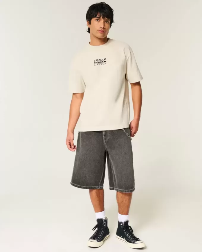 Boxy Heavyweight Oracle Red Bull Racing Graphic Tee Boxy Heavyweight Oracle Red Bull Racing Graphic Tee