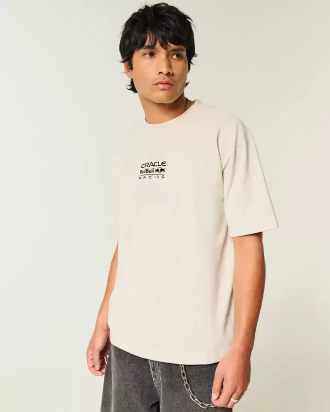 Boxy Heavyweight Oracle Red Bull Racing Graphic Tee Boxy Heavyweight Oracle Red Bull Racing Graphic Tee