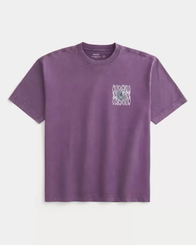 Boxy Heavyweight Our World Graphic Tee Boxy Heavyweight Our World Graphic Tee