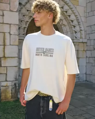 Boxy Heavyweight Outer Banks Graphic Tee Boxy Heavyweight Outer Banks Graphic Tee