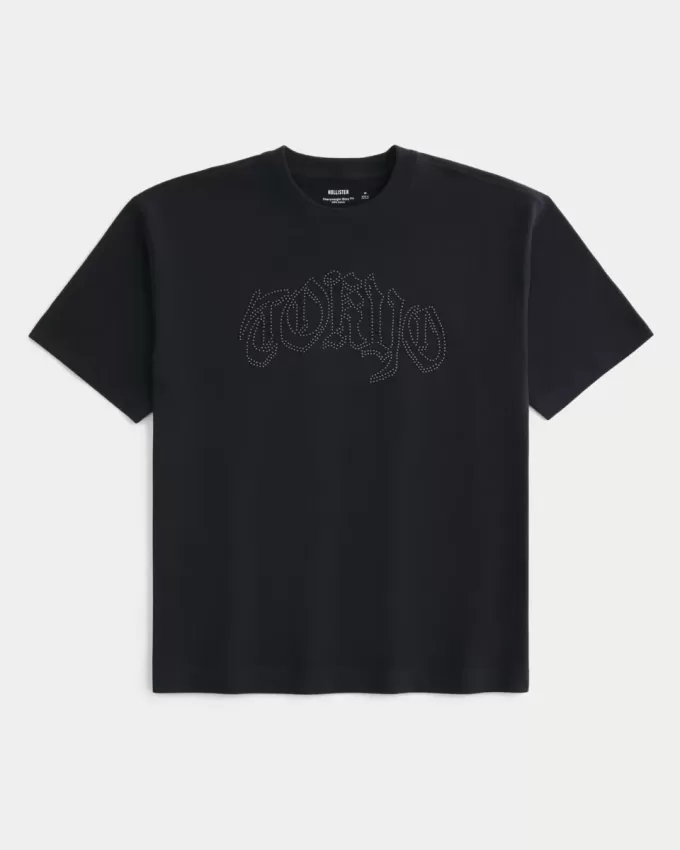 Boxy Heavyweight Tokyo Graphic Tee Boxy Heavyweight Tokyo Graphic Tee