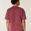 Boxy Heavyweight Washed Cotton Crew T-Shirt Boxy Heavyweight Washed Cotton Crew T-Shirt