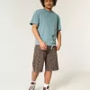 Boxy Heavyweight Washed Crew T-Shirt Boxy Heavyweight Washed Crew T-Shirt
