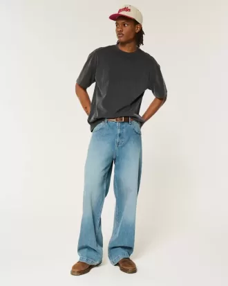 Boxy Heavyweight Washed Crew T-Shirt Boxy Heavyweight Washed Crew T-Shirt