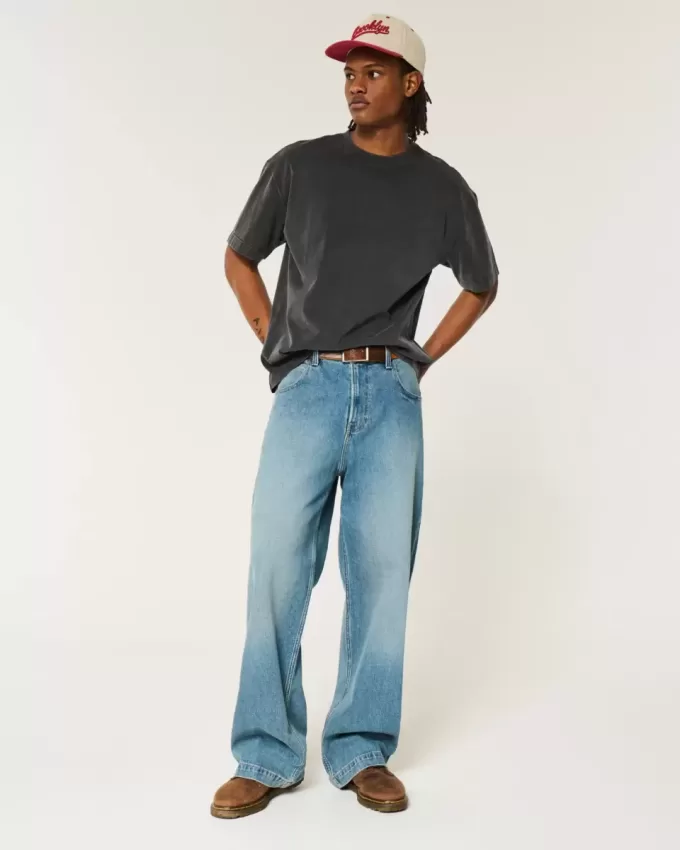 Boxy Heavyweight Washed Crew T-Shirt Boxy Heavyweight Washed Crew T-Shirt