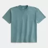 Boxy Heavyweight Washed Crew T-Shirt Boxy Heavyweight Washed Crew T-Shirt