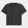 Boxy Heavyweight Washed Crew T-Shirt Boxy Heavyweight Washed Crew T-Shirt