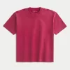 Boxy Heavyweight Washed Crew T-Shirt Boxy Heavyweight Washed Crew T-Shirt