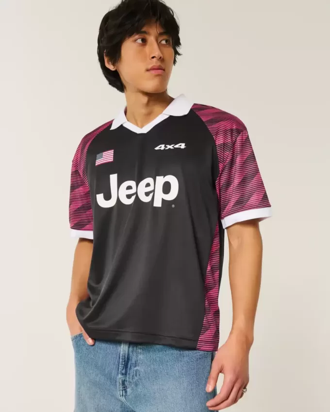 Boxy Jeep Graphic Jersey