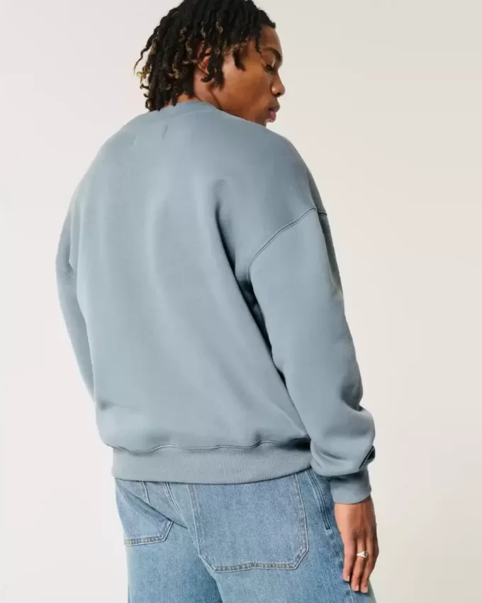 Boxy Logo Crew Sweatshirt Boxy Logo Crew Sweatshirt