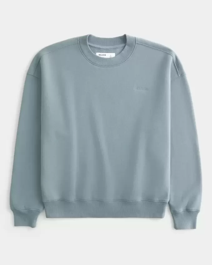 Boxy Logo Crew Sweatshirt Boxy Logo Crew Sweatshirt