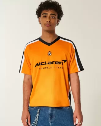 Boxy McLaren Graphic Soccer Jersey