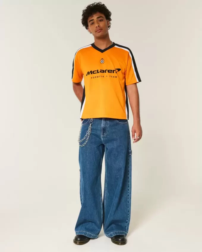 Boxy McLaren Graphic Soccer Jersey