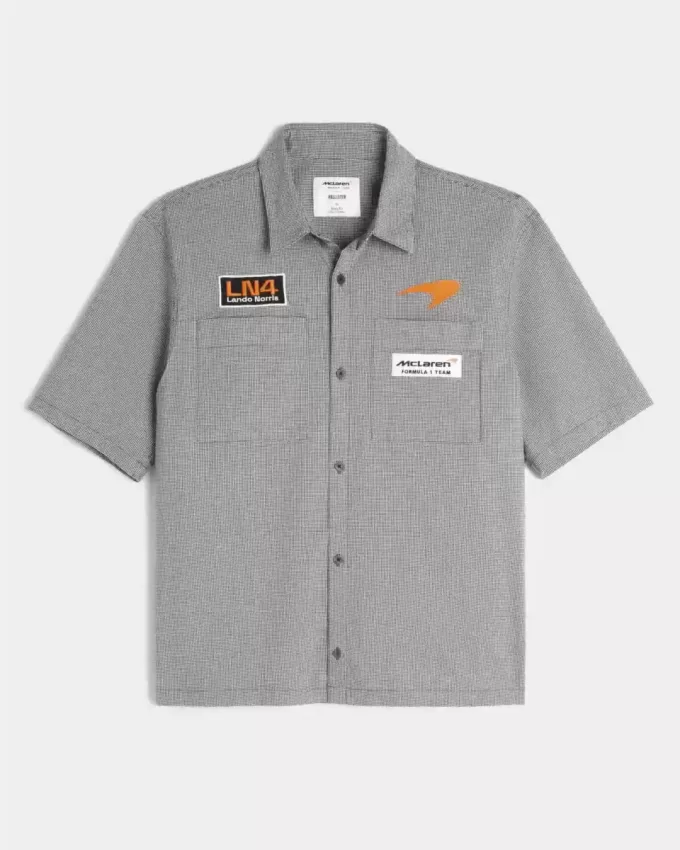 Boxy McLaren Graphic Workwear Shirt