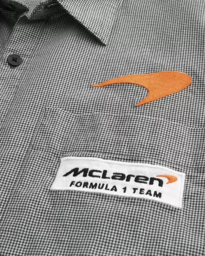 Boxy McLaren Graphic Workwear Shirt