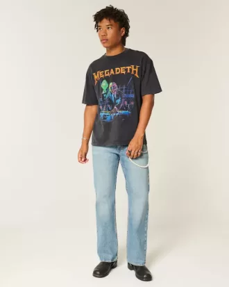 Boxy Megadeth Tour Graphic Tee